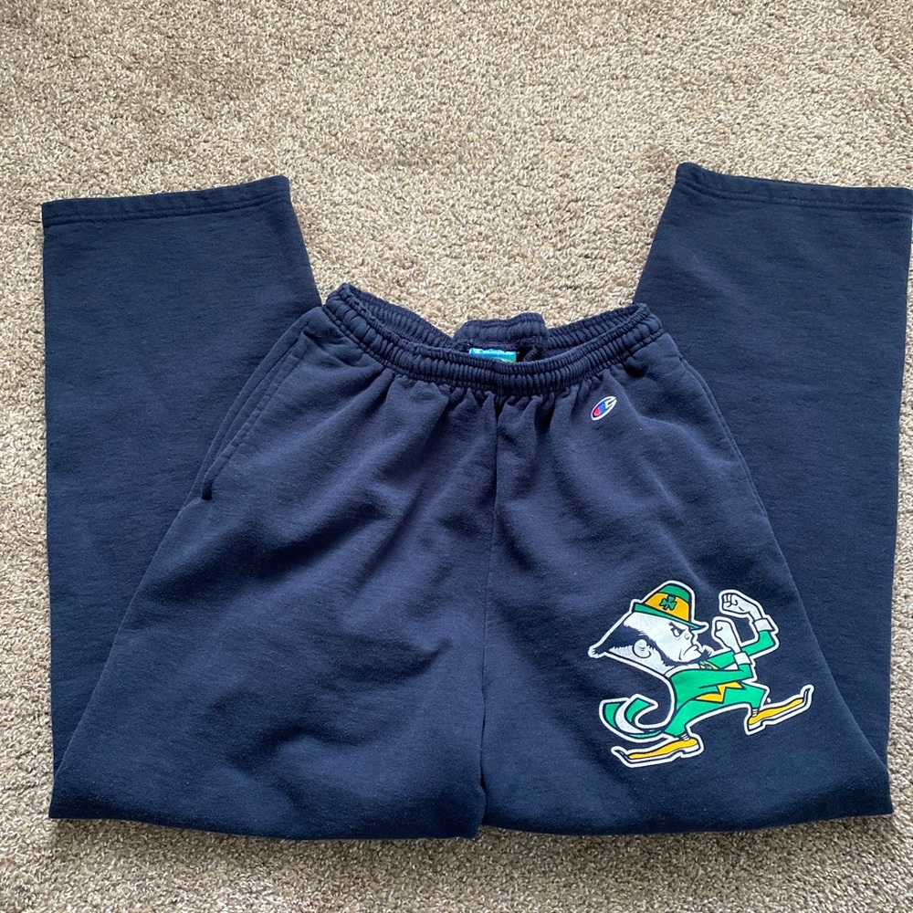 SOLS🚫Champion Notre Dame Sweats ☘️ - Picture 1 of 3